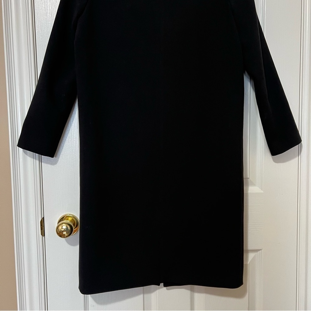 OAK + FORT Black Long Formal Relaxed Blazer Jacket - Sz XS - Picture 8 of 13